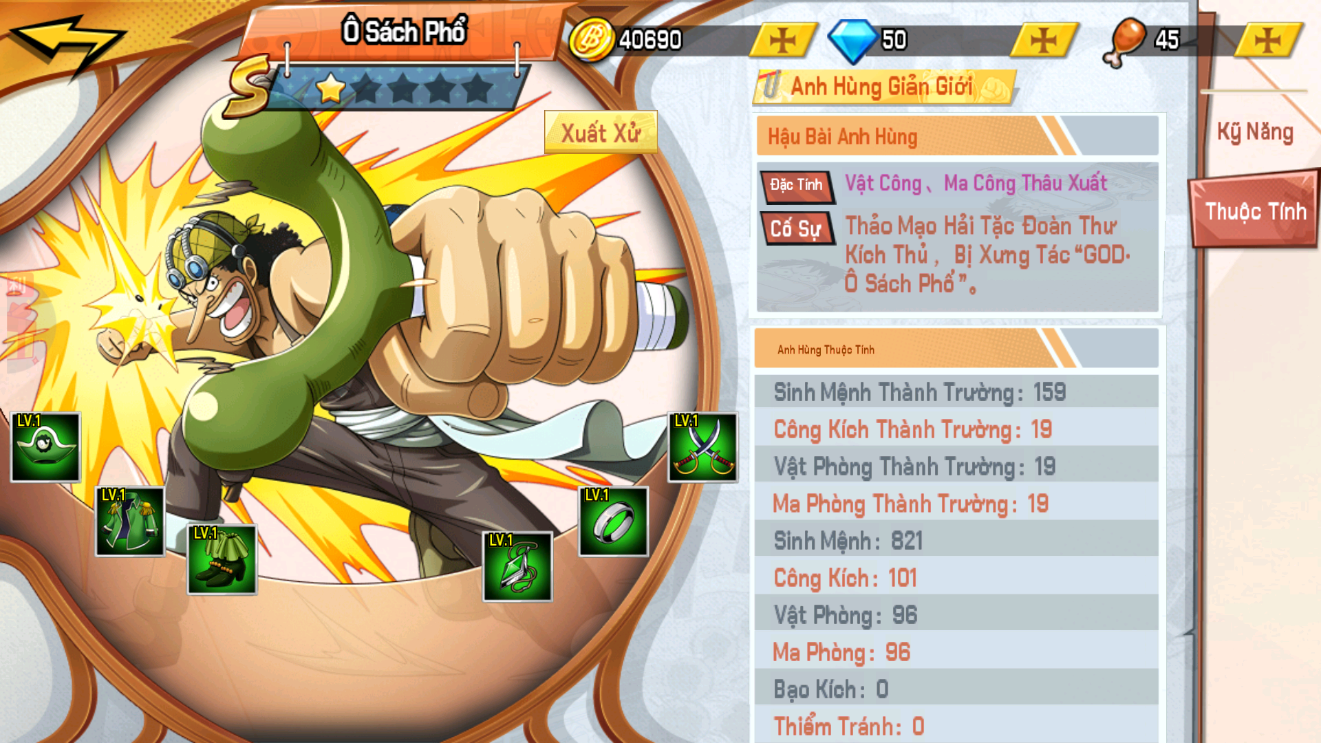 One Piece Gomu Huyền Thoại 2 Private Việt Hoá