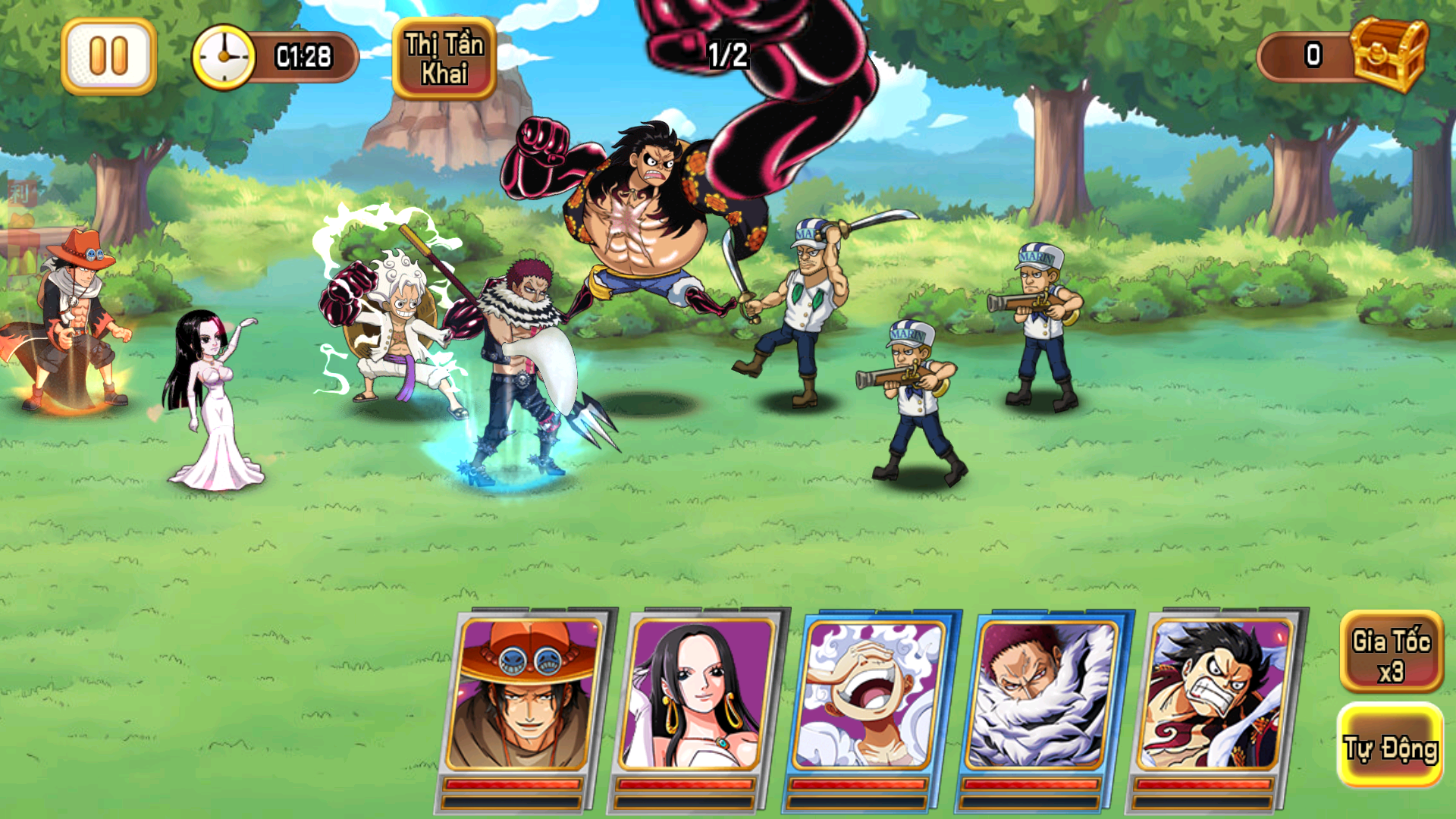 One Piece Gomu Huyền Thoại 2 Private Việt Hoá